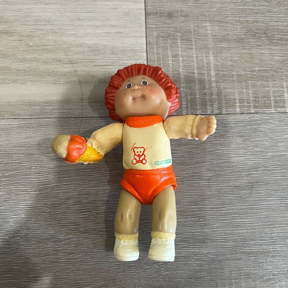 Cabbage Patch Kids Posable 3.5" PVC Figure Doll Ice Cream Cone O. O. A. 1984